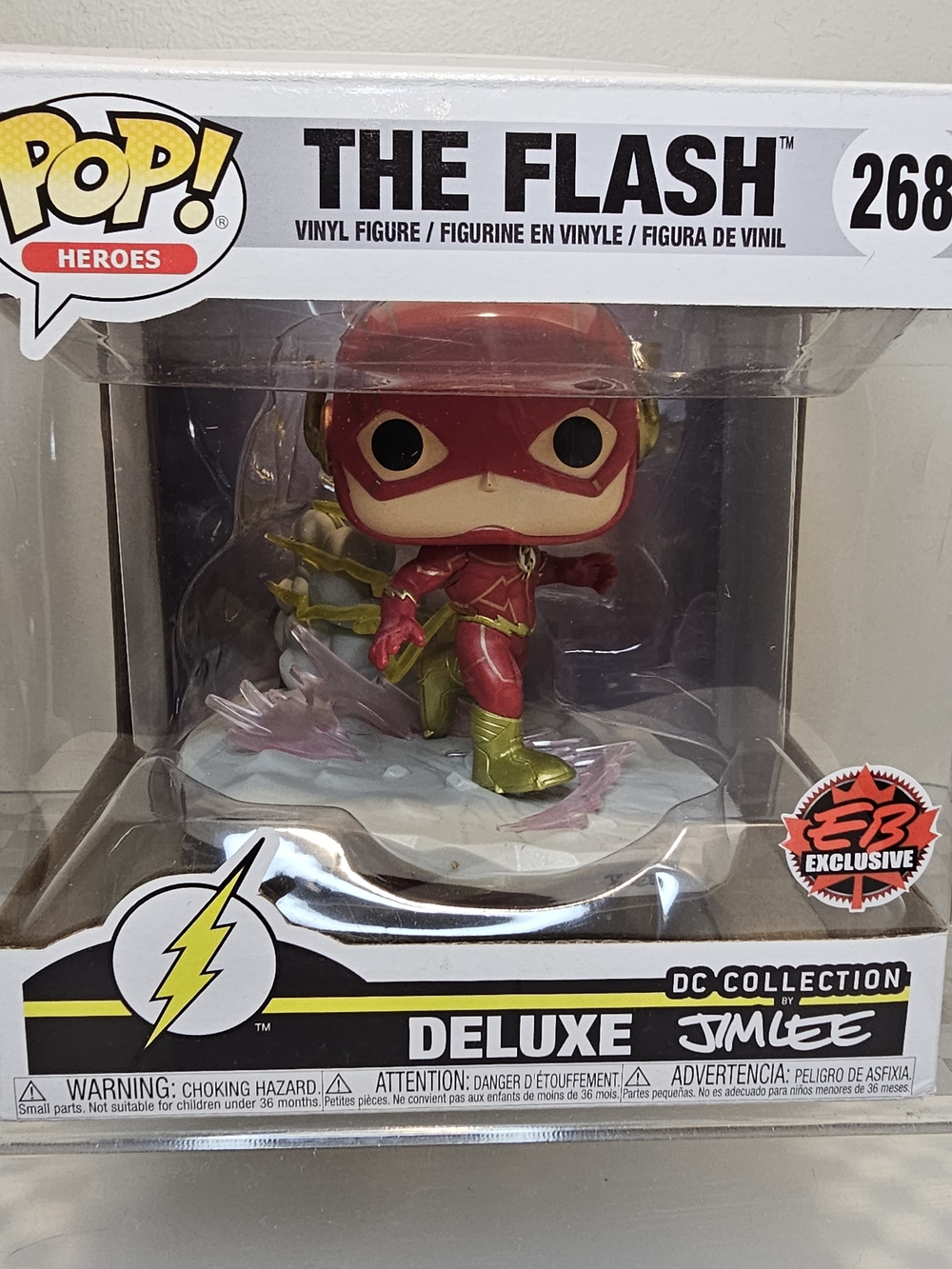 Funko Pop! Heroes The Flash Deluxe - Red and Gold
